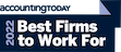 Best Accounting Firm to Work For Award